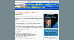Desktop Screenshot of platinumpowerseller.com